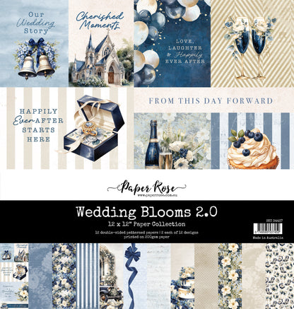 Collection de papiers Wedding Blooms 2.0 30x30 cm 34437
