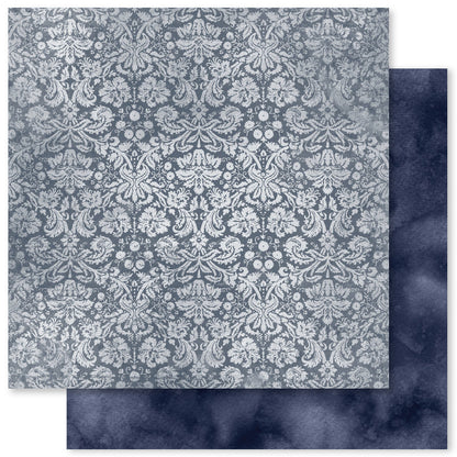 Collection de papiers 30x30 cm Textures Fleurs de Mariage 31749