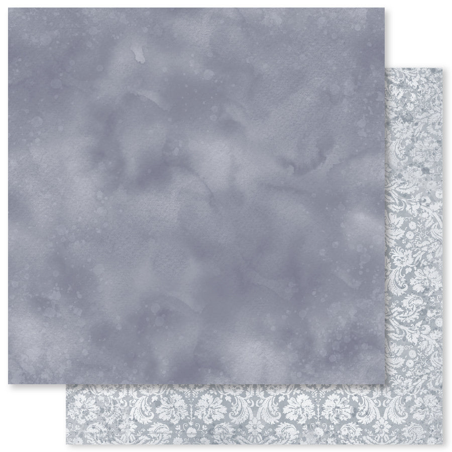 Papiers texturés Mariage en fleurs F 30x30 cm (Paquet en vrac de 12 pièces) 31767