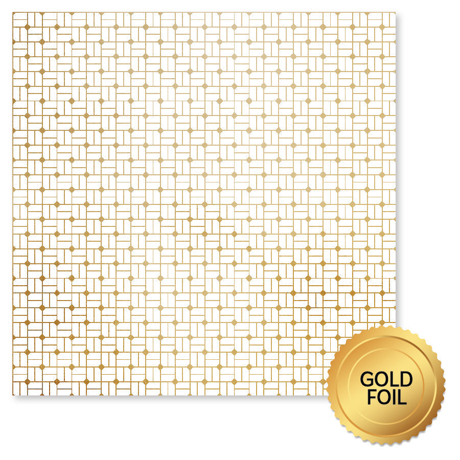 Collection de papier doré Wedding Joy 12x12 34509
