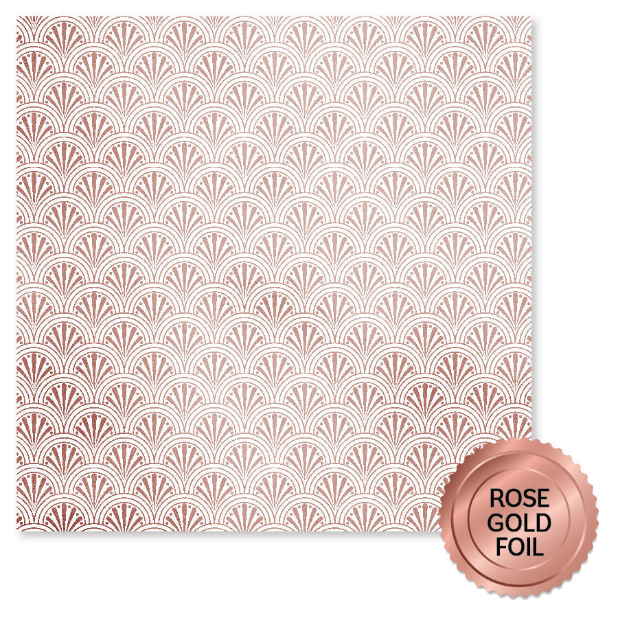 Wedding Joy Foil Rose Gold 6x6 Paper Collection 34581