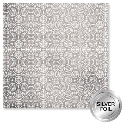 Collection de papiers "Wedding Joy Foil Silver" 6x6 34554