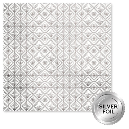 Collection de papiers "Wedding Joy Foil Silver" 6x6 34554