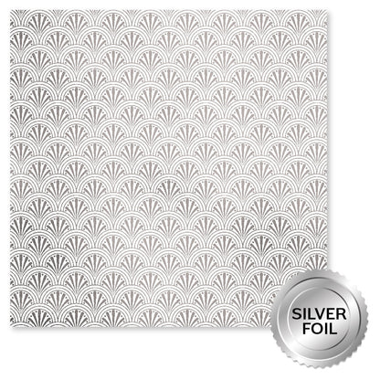 Collection de papiers "Wedding Joy Foil Silver" 6x6 34554