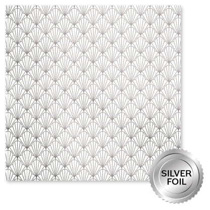 Collection de papiers "Wedding Joy Foil Silver" 6x6 34554