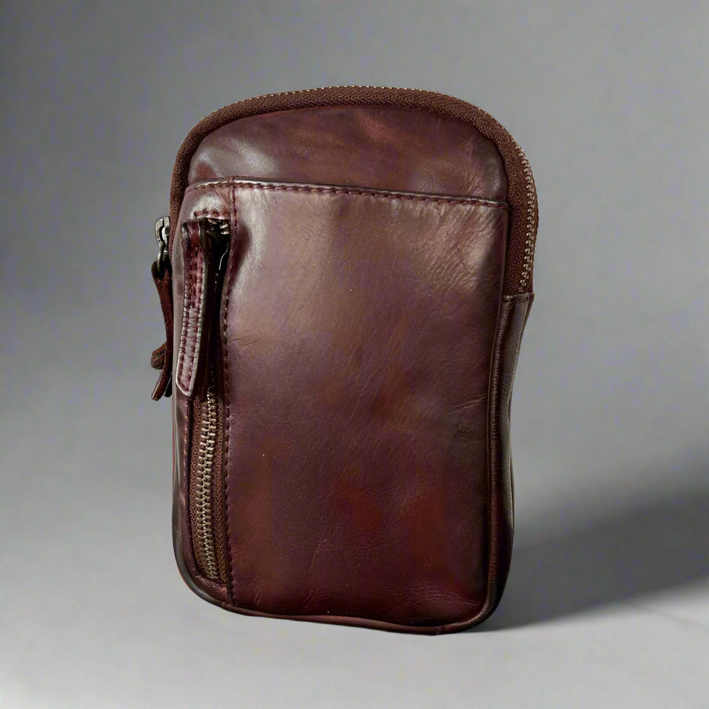 Sac bandoulière MET en cuir petit modèle