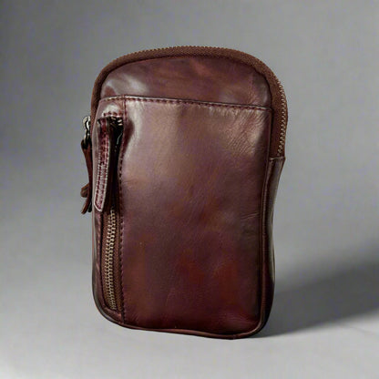 Sac bandoulière MET en cuir petit modèle