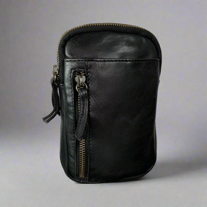 Sac bandoulière MET en cuir petit modèle