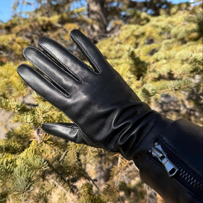 Gants en cuir d'agneau pour femme