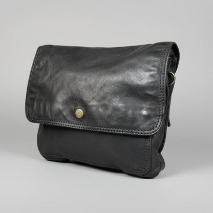 MET Small Leather Flap Crossbody Bag