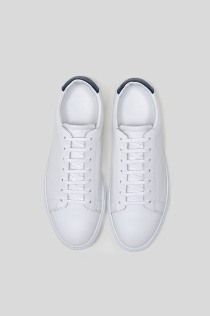 White Calfskin Città Sneaker