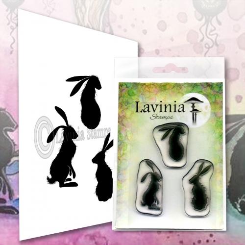 Set de tampons Lièvres sauvages Lavinia Stamps