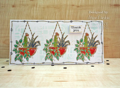 Woodware Clear Singles Tampon Panier Suspendu 9,65 cm x 6,6 cm