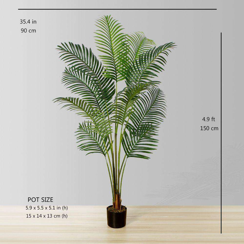 Plante en pot Xelo Artificial Hawaii Kwai Palmier (plusieurs tailles)
