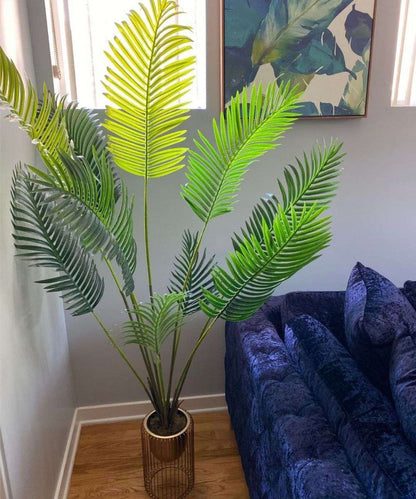 Plante en pot Xelo Artificial Hawaii Kwai Palmier (plusieurs tailles)