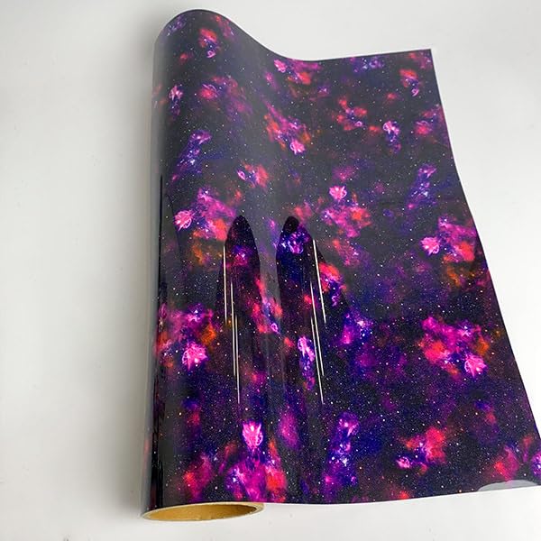 Vinyle thermocollant à motif galaxie Cosmos XVinyl
