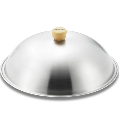 Couvercle en acier inoxydable Yoshikawa Cook-Pal Ren – 36 cm