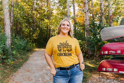 Facilement Distrait par les Poulets