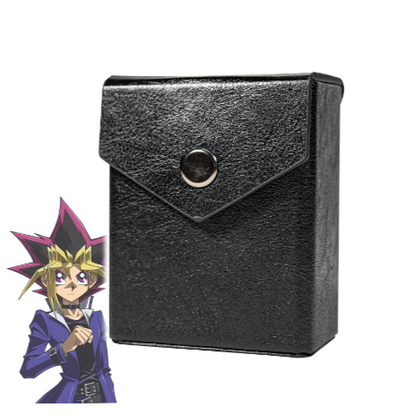 Boîte de Deck Réplique Yugi + Attache Ceinture - Coque Rigide - Similicuir
