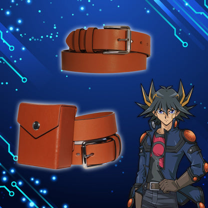 Combo Réplique de Yusei ! Boîte de Deck et Ceinture