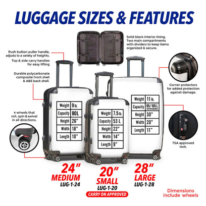 USA Mascot FIFA World Cup 26™ Suitcase – Official Licensed Product