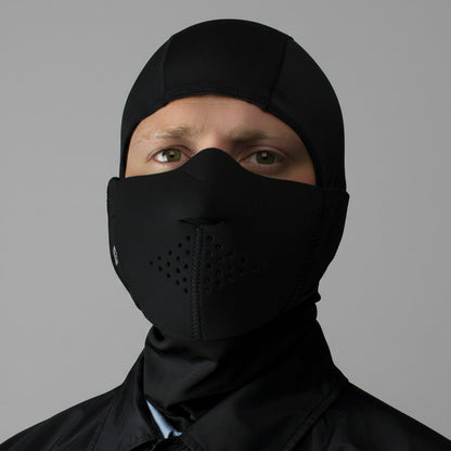 ZANheadgear Masque intégral en néoprène noir