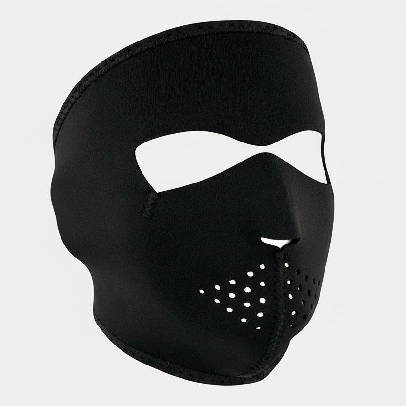 ZANheadgear Masque intégral en néoprène noir
