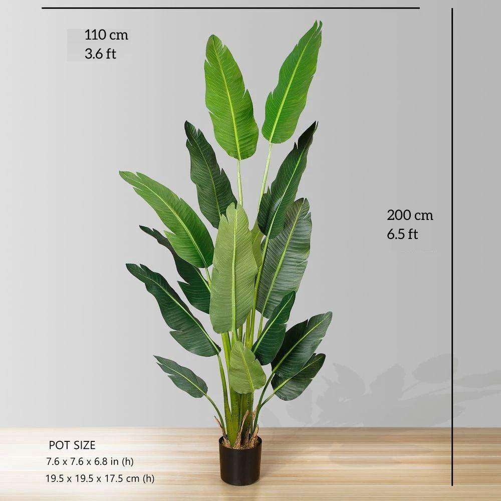 Plante en pot Zapo Oiseau de Paradis Artificiel (Plusieurs Tailles)