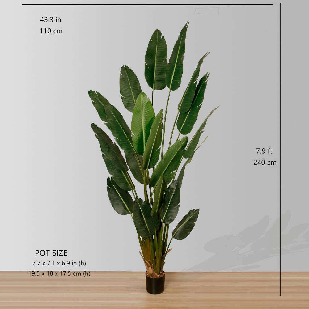 Plante en pot Zapo Oiseau de Paradis Artificiel (Plusieurs Tailles)