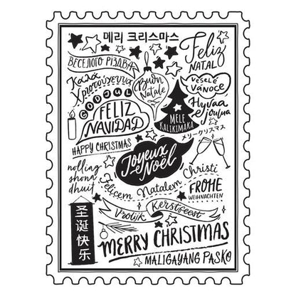 Joyeux Noël World Press Plate de la collection Noël BetterPress