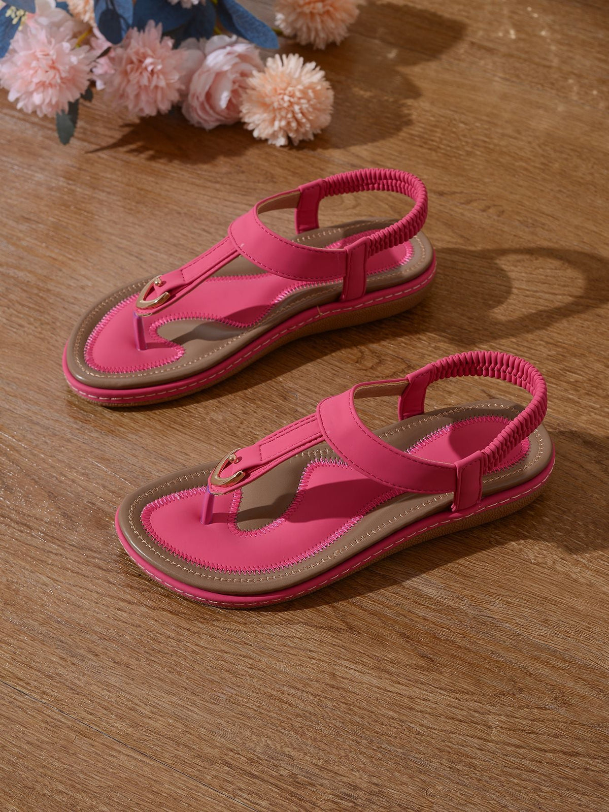 Summer Flip-flops Soft-soled Flat Beach Shoes Soft Soles