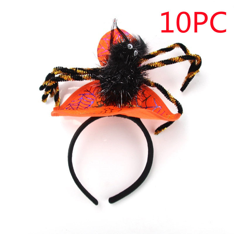 Spooky Halloween Hair Accessories – Festive Headband Costume Prop for Adults & Children