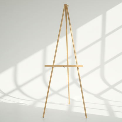 62'' Full Standing Display Easel, Elm Wood