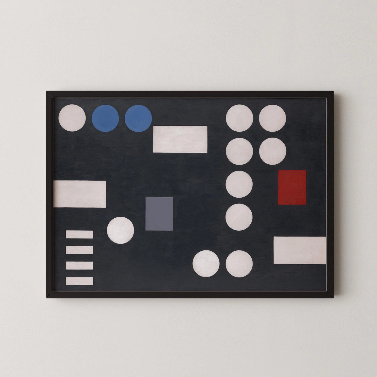 Sophie Taeuber-Arp Geometric Art Print: Bauhaus Modernism (Available Framed)