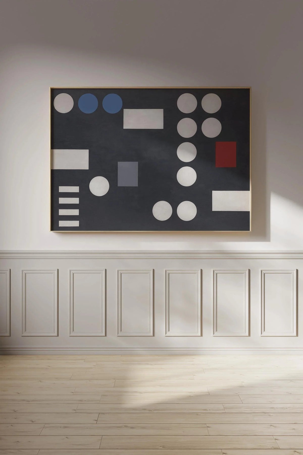 Sophie Taeuber-Arp Geometric Art Print: Bauhaus Modernism (Available Framed)