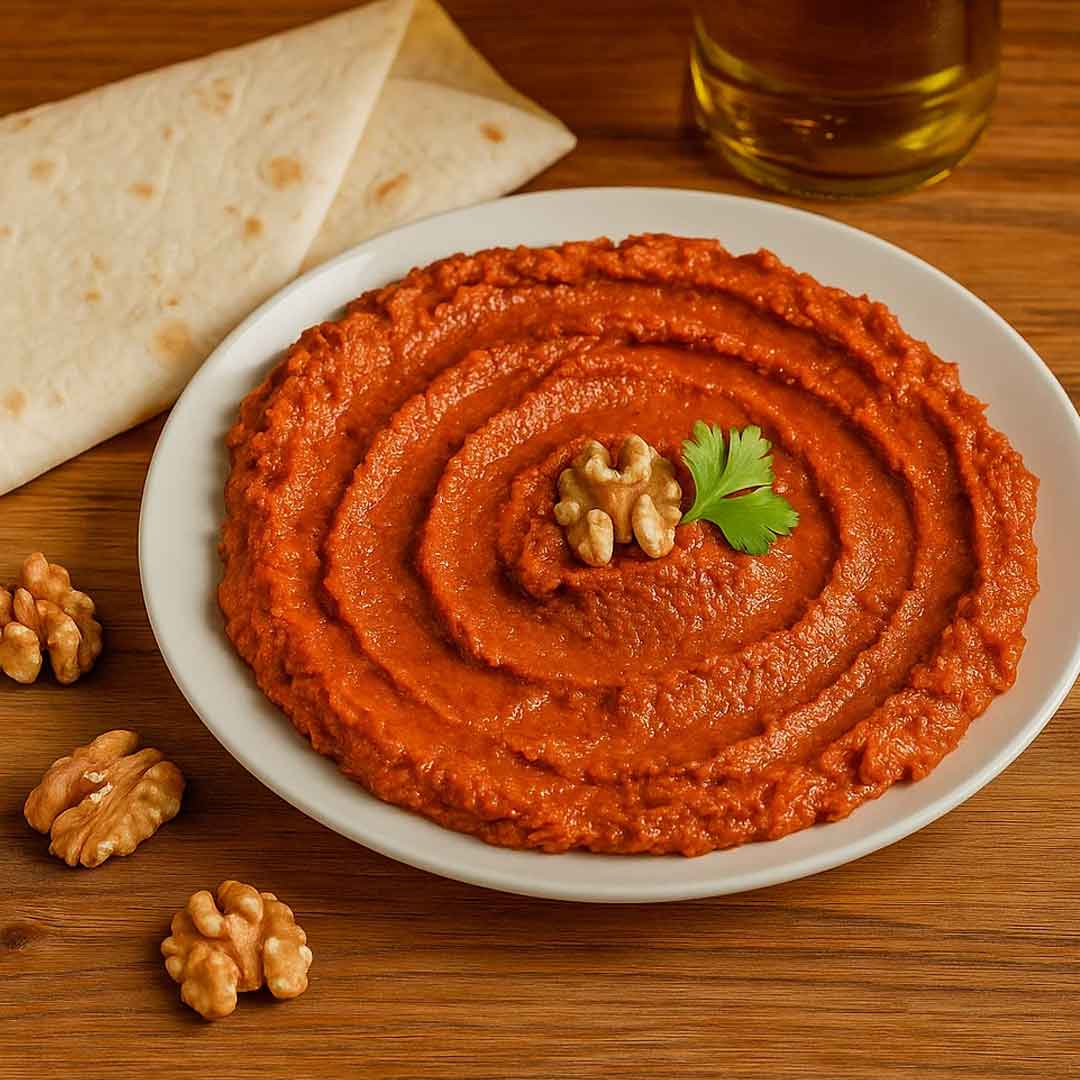 Acuka – Pâte à tartiner épicée de noix et de tomates pour le petit-déjeuner – 380g