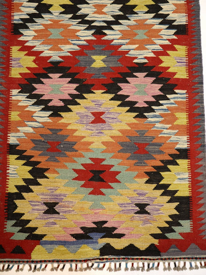 Afghan Maimana Kilim Rug | 3' 3" x 5' 1"