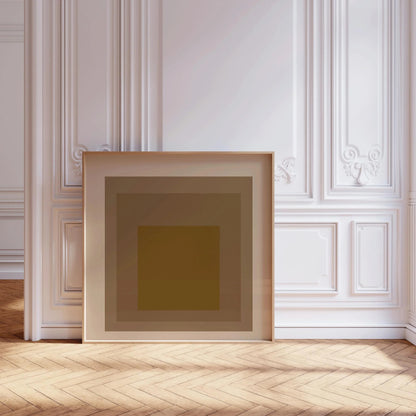 Josef Albers 'Going Dutch' Giclee Print: Mid-Century Modern Art 'Homage to the Square'