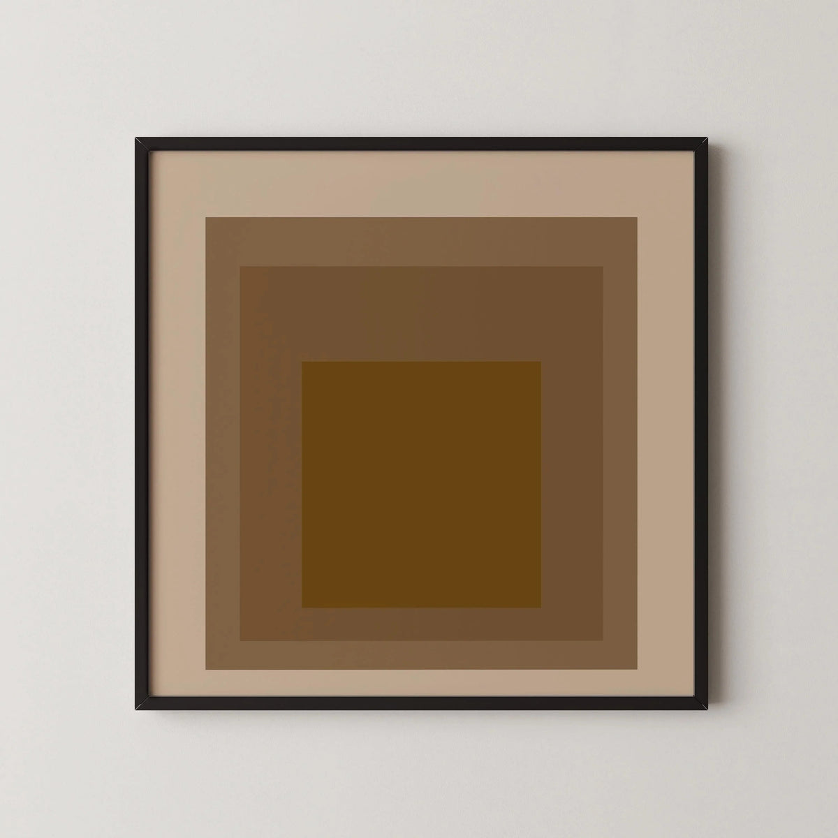 Josef Albers 'Going Dutch' Giclee Print: Mid-Century Modern Art 'Homage to the Square'