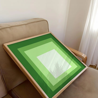 Impression Giclée inspirée de l'œuvre « Hommage au carré » de Josef Albers : Art Moderne du Milieu du XXe Siècle