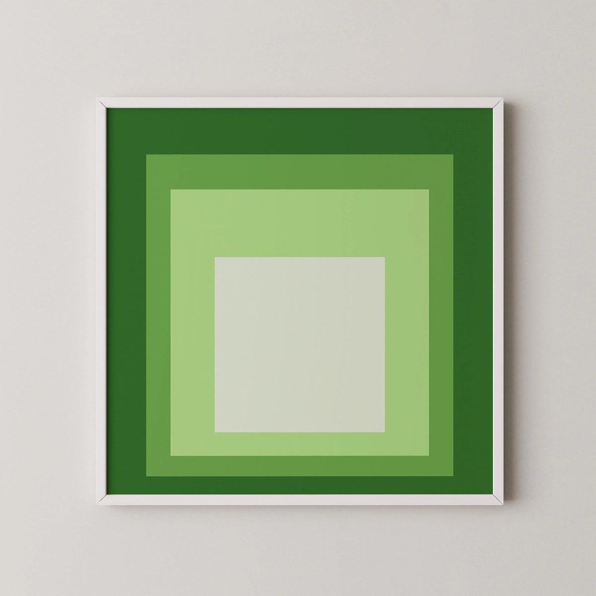 Impression Giclée inspirée de l'œuvre « Hommage au carré » de Josef Albers : Art Moderne du Milieu du XXe Siècle