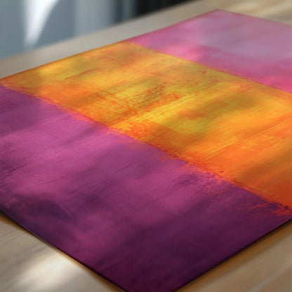 After Mark Rothko - Orange and Purple II (Colour Field: AI) | Modern Abstract Art (Available handframed or unframed)