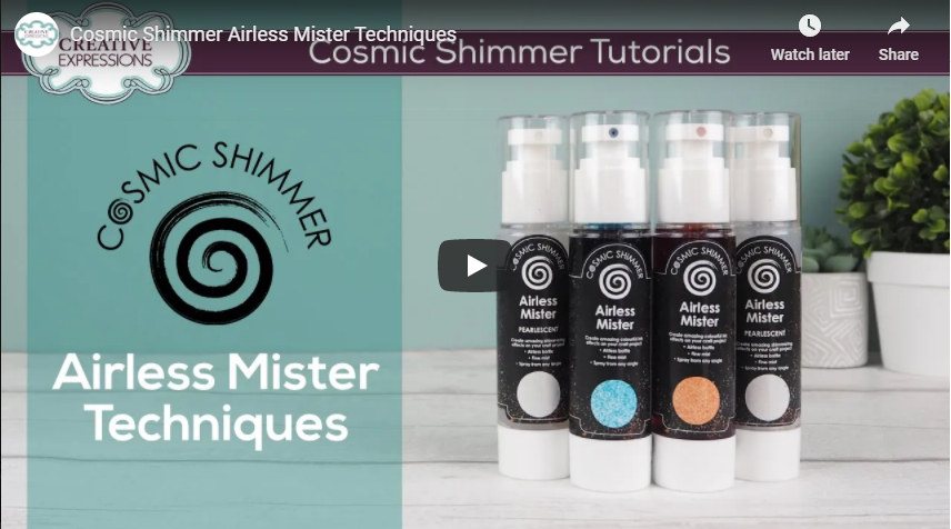 Vaporisateur sans air Cosmic Shimmer