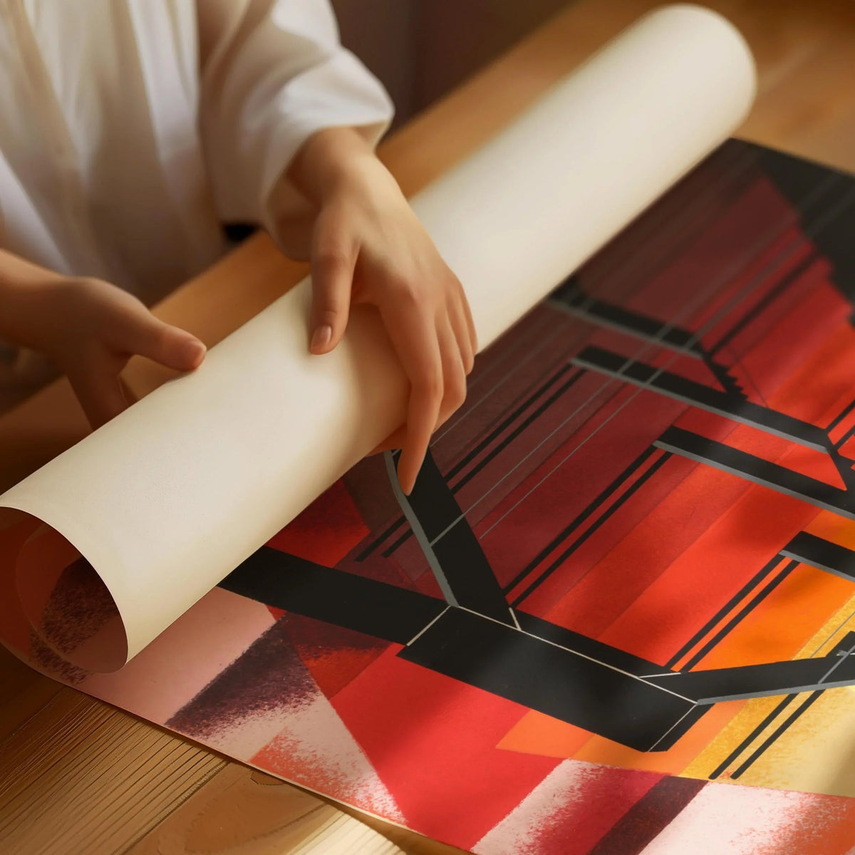 Alexandra Exter - Maquettees de Theatre 13 PRINT | Bauhaus-Inspired Abstract Art | Bold Modernist Wall Decor available framed