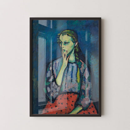 Alexej Von Jawlensky - Portrait of a Girl | Famous Art (available handframed or unframed)