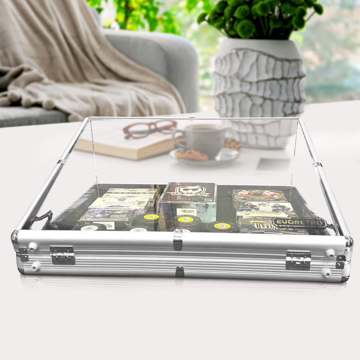 EVORETRO Acrylic Clear Top Display Vendor Trade Show showcase