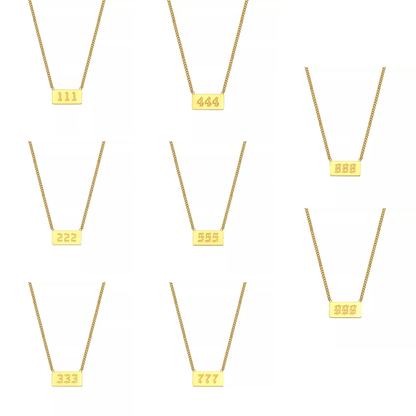 Angel Number Necklace