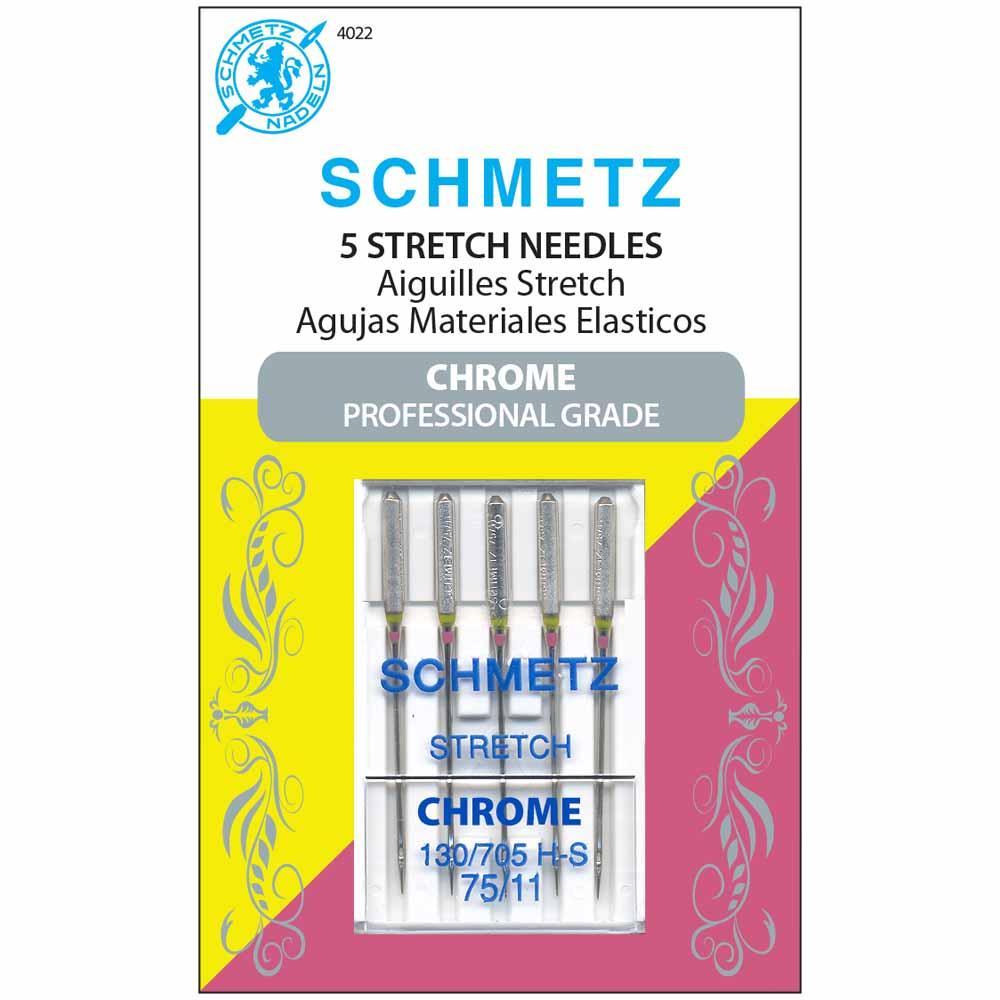 SCHMETZ #4022 Chrome Stretch - 75/11 - 5 unités