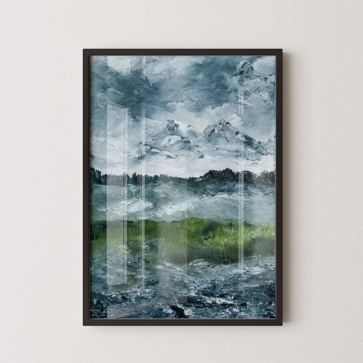 August Strindberg Landscape Art Print: Moody Swedish Impressionism