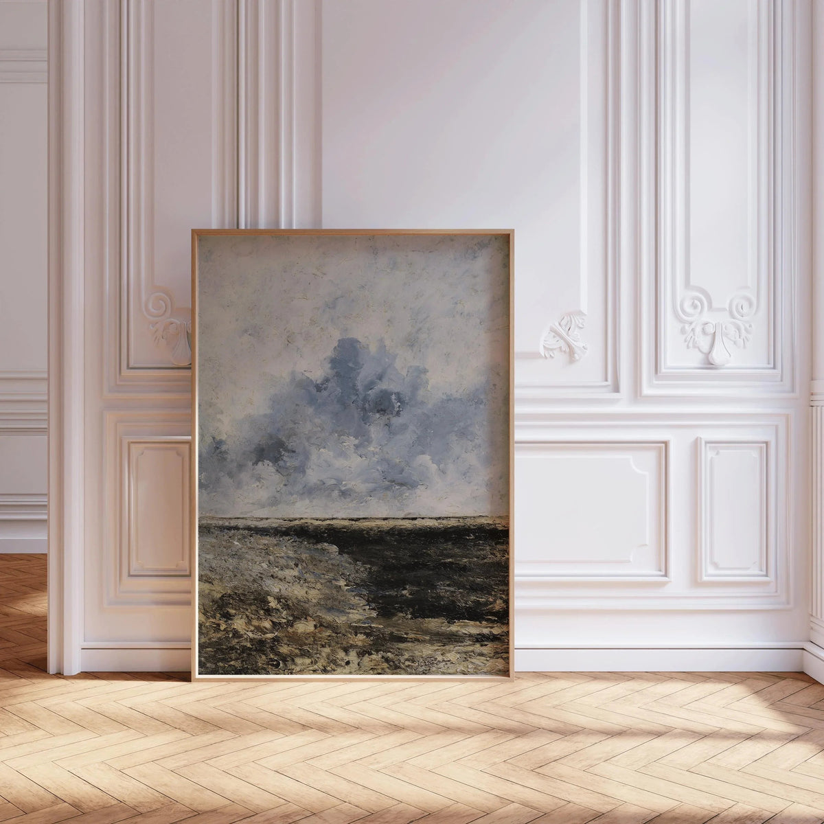 August Strindberg Seascape Giclee Print: Moody Impressionist Art